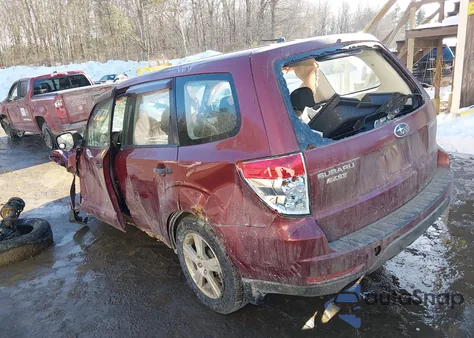 2009 Subaru Forester 2.5X z USA, uszkodzony, nr VIN JF2SH616X9H775557